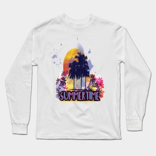 Sommertime Long Sleeve T-Shirt